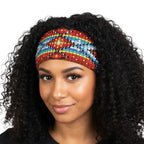 Hot Leathers Bling Bands Native American Pat Rhinestone Crystal Headband Wraps RWC2031