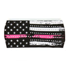 Hot Leathers Bling Bands Pink Flag Rhinestone Crystal Headband Wraps RWC2033