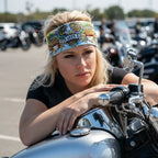 Hot Leathers Bling Bands Tattoo Eagle Rhinestone Crystal Headband Wraps RWC2046