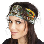 Hot Leathers Bling Bands Tattoo Eagle Rhinestone Crystal Headband Wraps RWC2046