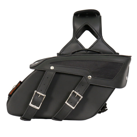 Hot Leathers SDC1004 Medium PVC Saddle Bags 13X10X5