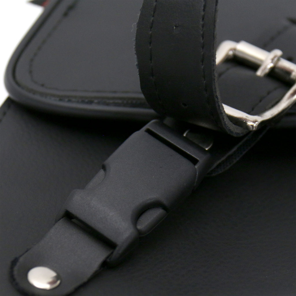 Hot Leathers Saddle Bag Swing Arm Buffalo Left