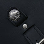 Hot Leathers Saddle Bag Swing Arm Buffalo Left