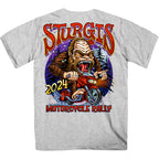 2024 Sturgis Bigfoot Ash Motorcycle Rally Tee Shirt SPB1113