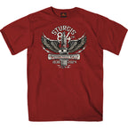 2024 Sturgis Motorcycle Rally Spark Plug Red T-Shirt SPB1144