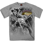 2025 Sturgis Motorcycle Rally #1 Ghost Rider  Heather Grey Men's T-Shirt