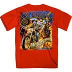 2025 Sturgis Motorcycle Rally #1 Ghost Rider  Red Men's T-Shirt