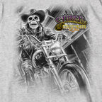 2025 Sturgis Motorcycle Rally #1 Ghost Rider  Ash Men's T-Shirt