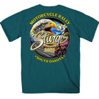 2025 Sturgis Motorcycle Rally Scenic Eagle SS Midnight Mens T-Shirt SPB1157