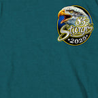 2025 Sturgis Motorcycle Rally Scenic Eagle SS Midnight Mens T-Shirt SPB1157