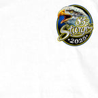 2025 Sturgis Motorcycle Rally Scenic Eagle SS White Mens T-Shirt SPB1158