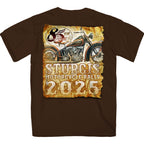 2025 Sturgis Motorcycle Rally Drafting Chocolate SS T-Shirt SPB1174