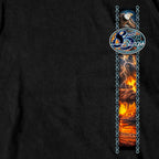 2025 Sturgis Motorcycle Rally American Bison SS Black T-shirt SPB1188