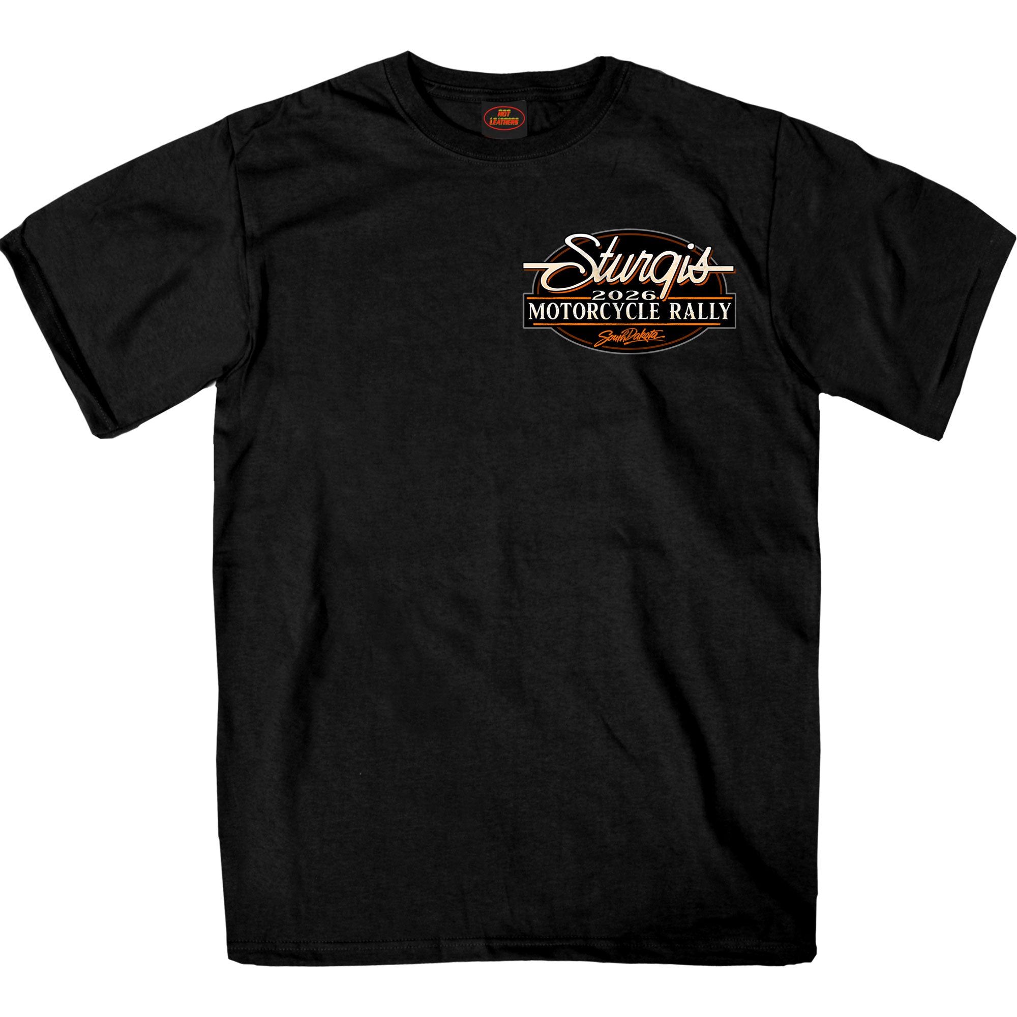 2026 Sturgis Motorcycle Rally Attractions Mens BlackT-Shirt SPB1209
