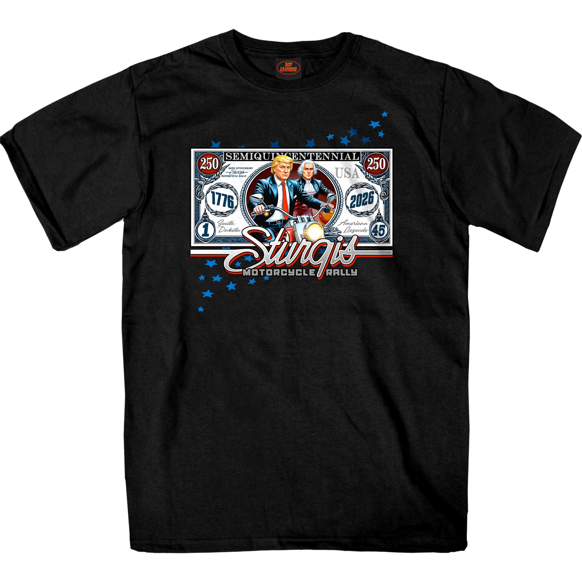 2026 Sturgis Motorcuycle Rally Georgedon Mens Black T-SHirt SPB1218