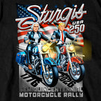 2026 Sturgis Motorcuycle Rally Georgedon Mens Black T-SHirt SPB1218