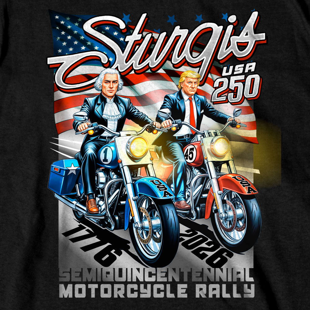 2026 Sturgis Motorcuycle Rally Georgedon Mens Black T-SHirt SPB1218