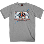 2026 Sturgis Motorcycle Rally  Georgedon Mens Heather Grey T-Shirt SPB1219