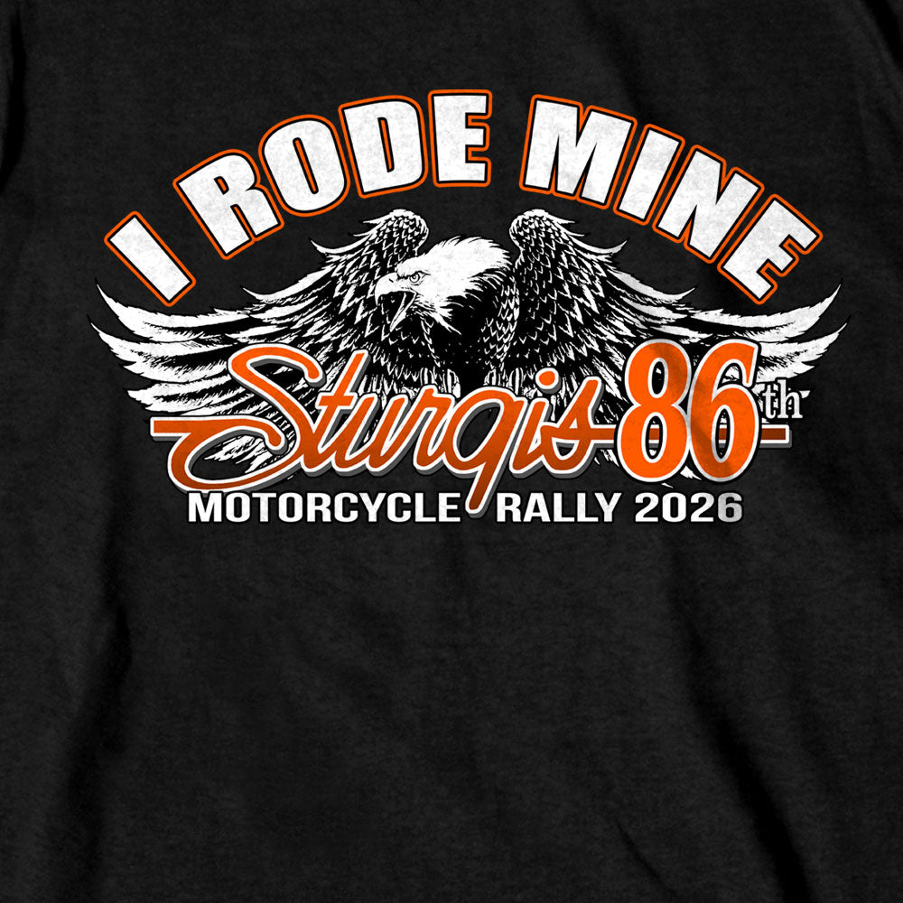 2026 Sturgis Motorcycle Rally I Rode mine Mens Black T-Shirt SPB1220