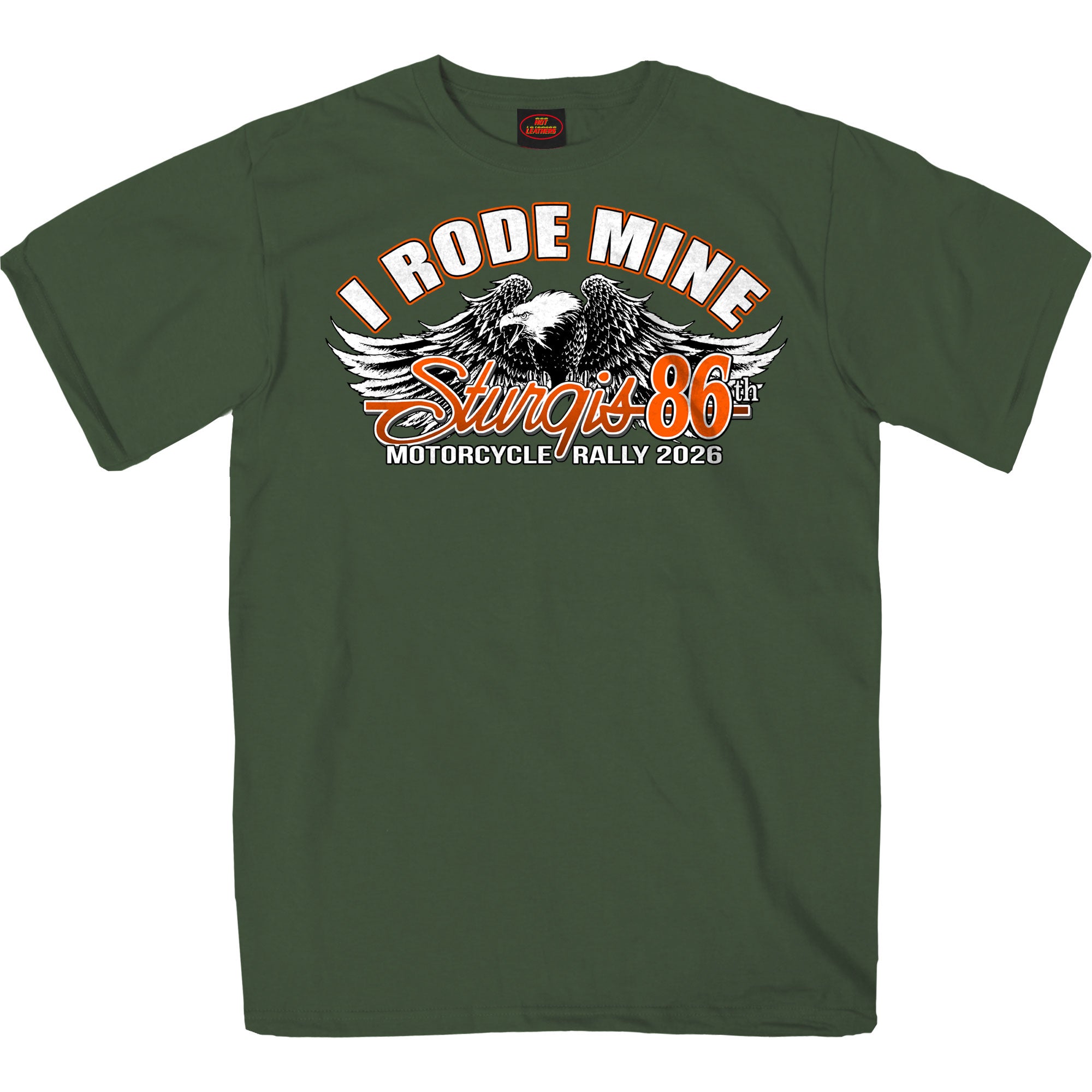 2026 Sturgis Motorcycle Rally  I Rode Mine Mens Military Green T-Shirt SPB1221