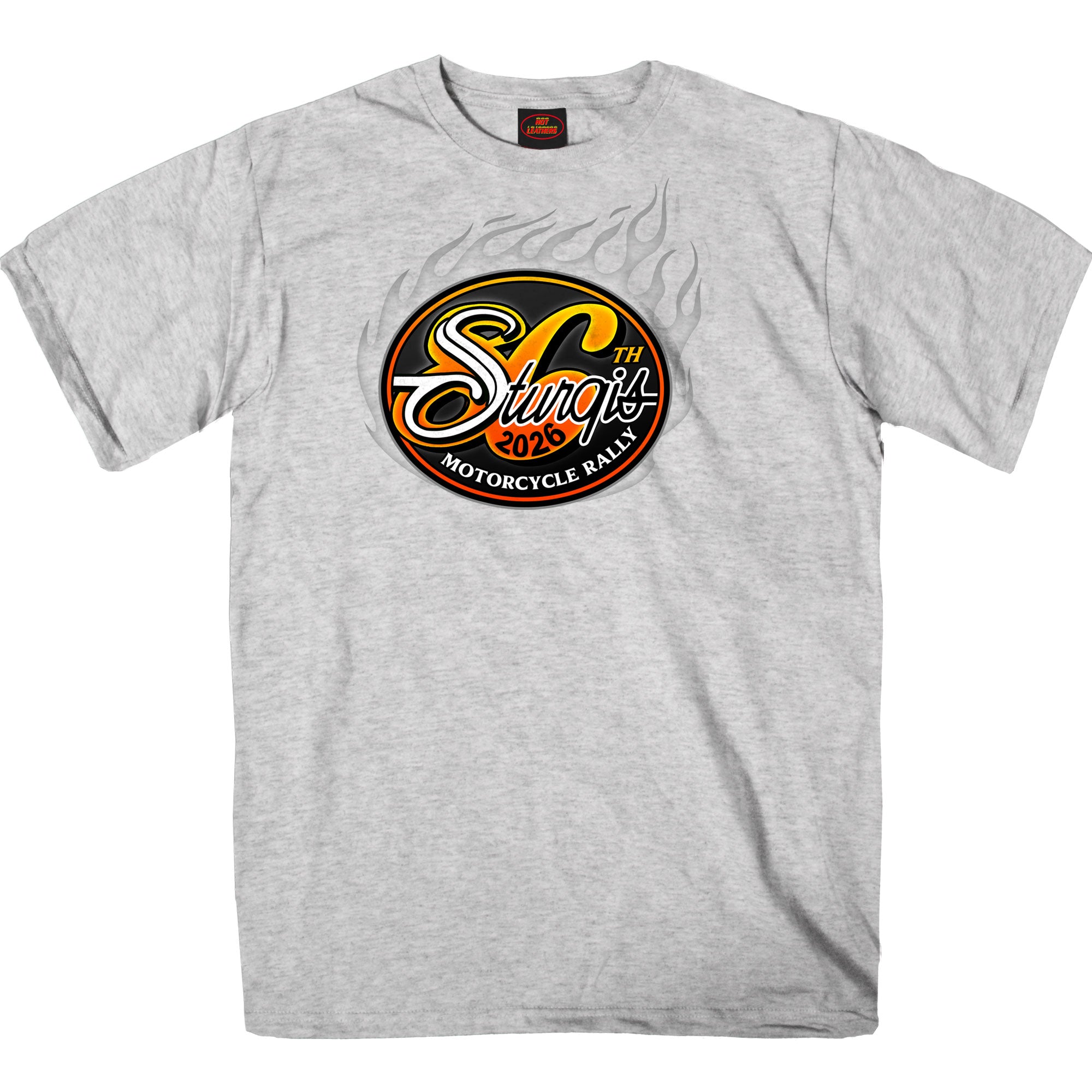 2026 Sturgis Motorcycle Rally Rally Logo Mens Ash T-Shirt SPB1225