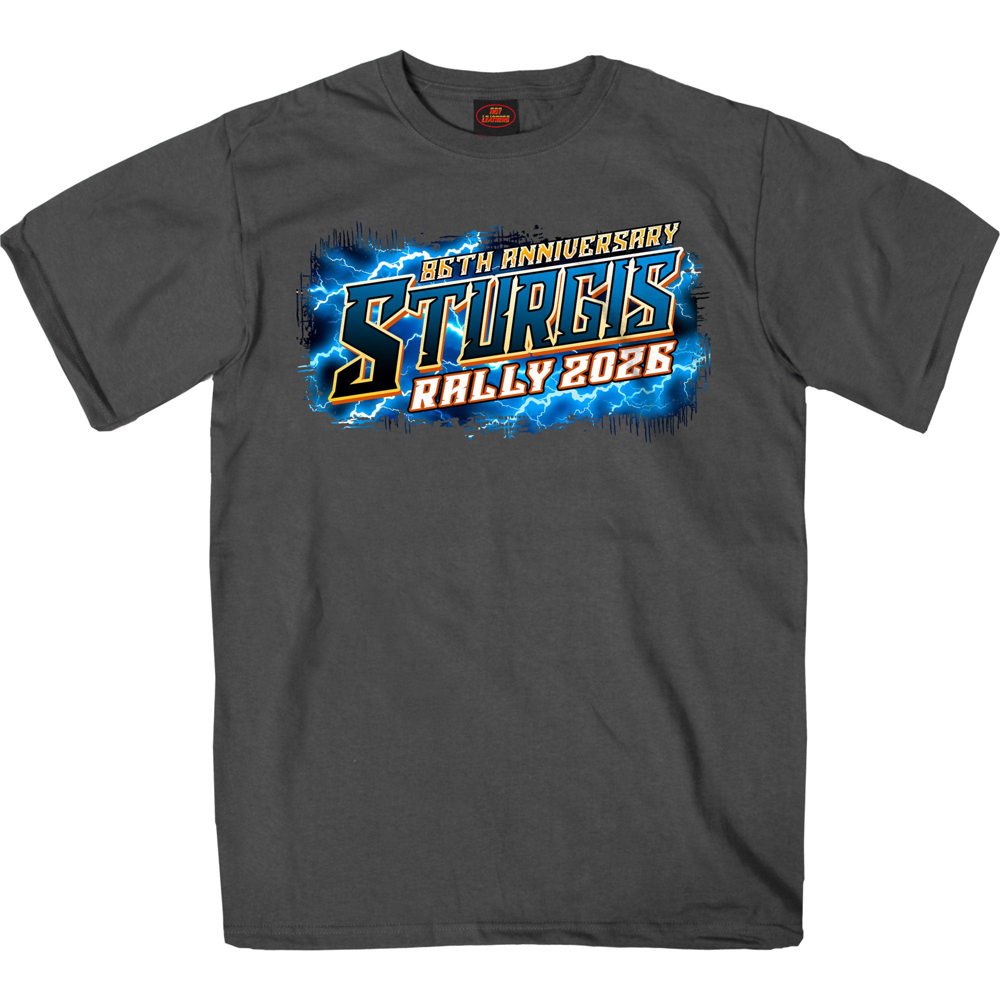 2026 Sturgis Motorcycle Rally Rushmore Mens Charcoal T-Shirt SPB1227
