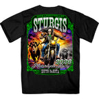 2026 Sturgis Motorcycle Rally Skull Chaser Numone Mens Black T-Shirt SPB1230