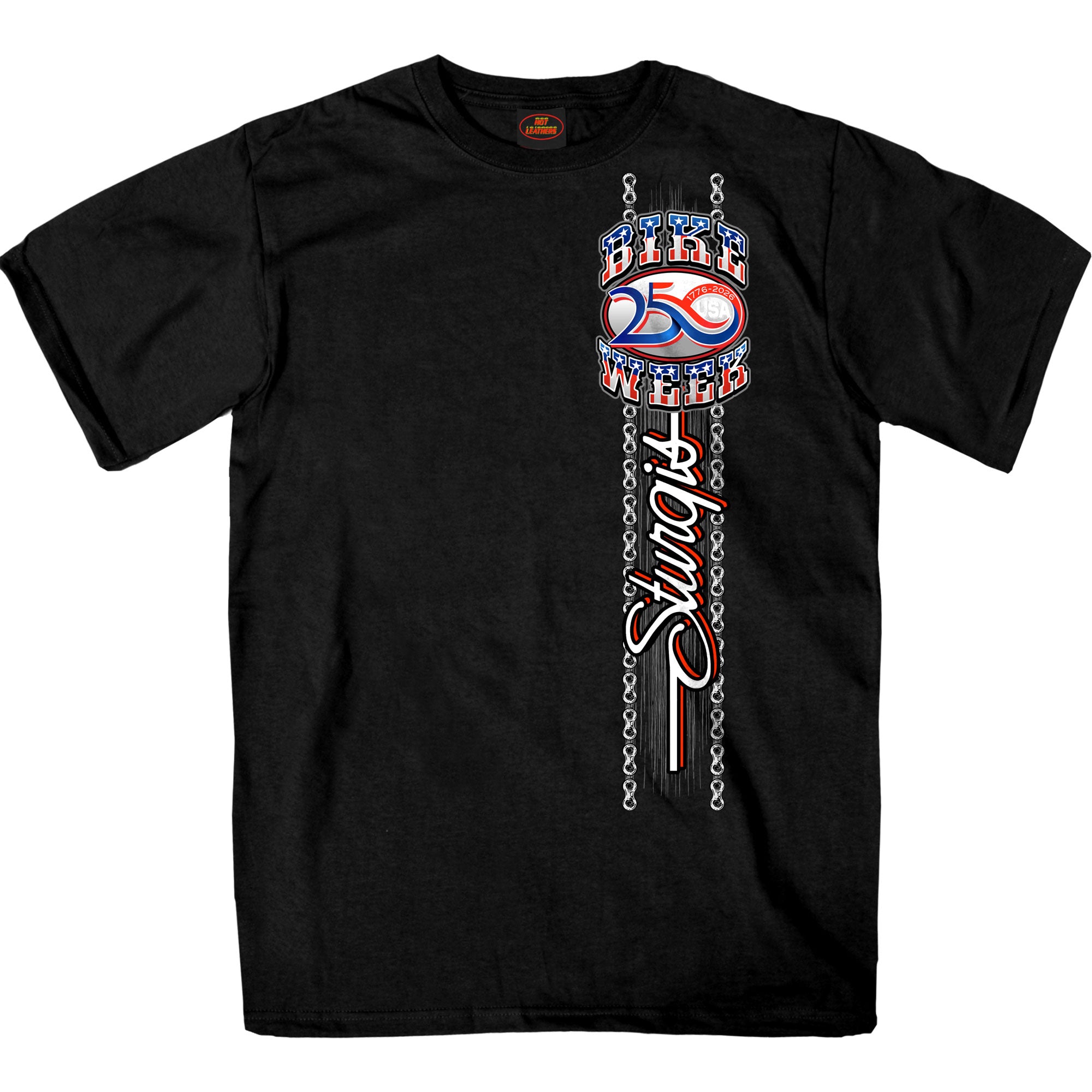 2026 Sturgis Motorcycle Rally Uncle Sam Mens Black T-Shirt SPB1235