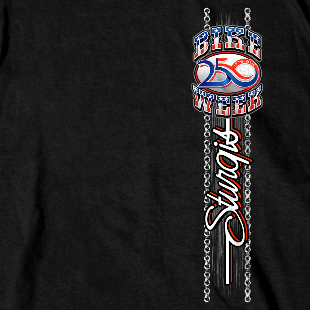 2026 Sturgis Motorcycle Rally Uncle Sam Mens Black T-Shirt SPB1235