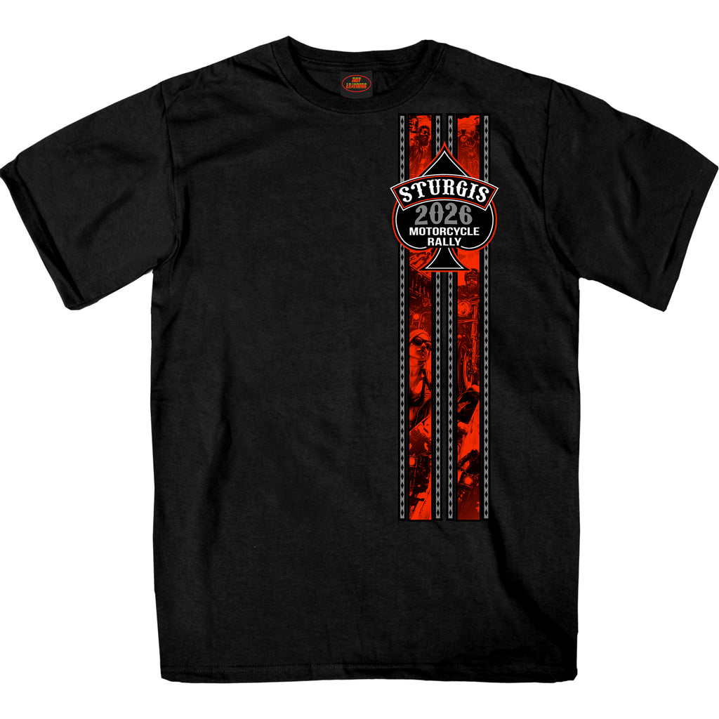2026 Sturgis Motorcycle Rally Couples Ride  SS Mens Black T-Shirt SPB1246