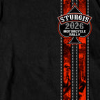 2026 Sturgis Motorcycle Rally Couples Ride  SS Mens Black T-Shirt SPB1246