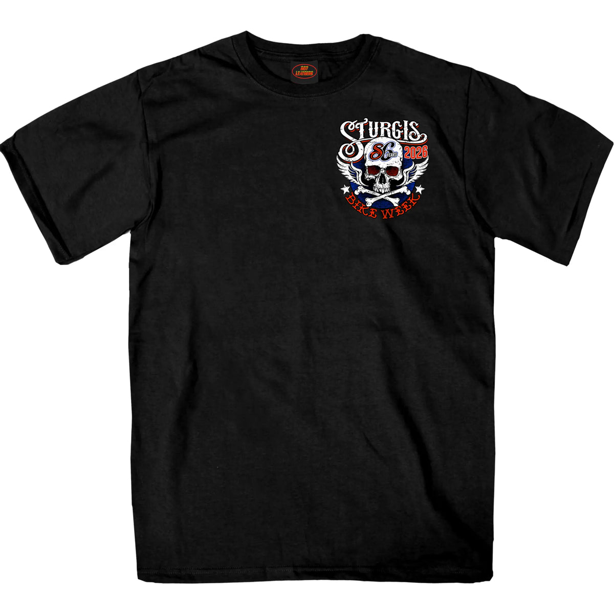 2026 Sturgis Motorcycle Rally Posion Label SS Mens Black T-Shirt SPB1252
