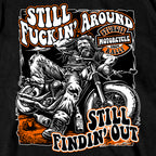 2026 Sturgis Motorcycle Rally Still Fucking Around SS Mens Black T-Shirt SPB1258