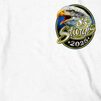 2025 Sturgis Motorcycle Rally Scenic Eagle LS White Mens T-Shirt SPB2117