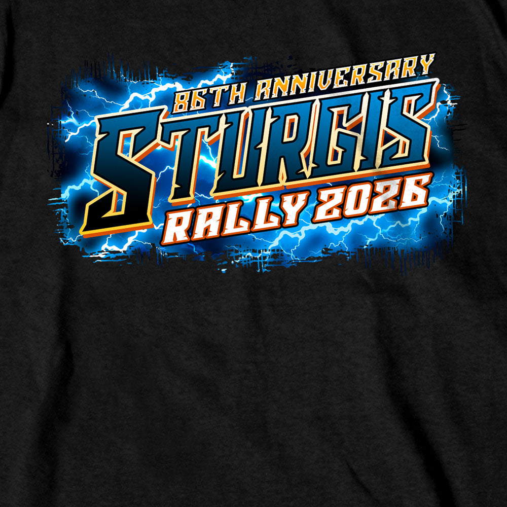 2026 Sturgis Motorcycle Rally Rushmore Mens Black Hoodie SPB4115