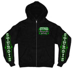 2026 Sturgis Motorcycle Rally Skull Chaser #1 Mens Black Zip Up Hoodie SPB4116