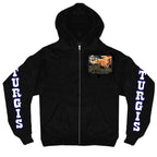 2026 Sturgis Motorcycle Rally Trumpmore Mens Black Zip-up Hoodie SPB4121