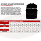 Hot Leathers VSL5002 USA Made Ladies Leather Motorcycle Biker Vest with Side Lace