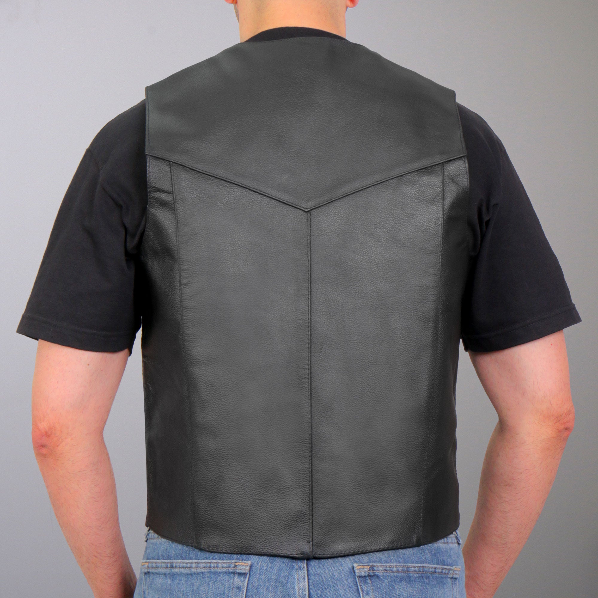 【希少サイズ】美品 CALEE leather vest XLsize Maximilian Men's Quilted Leather Vest | Saks Fifth Avenue