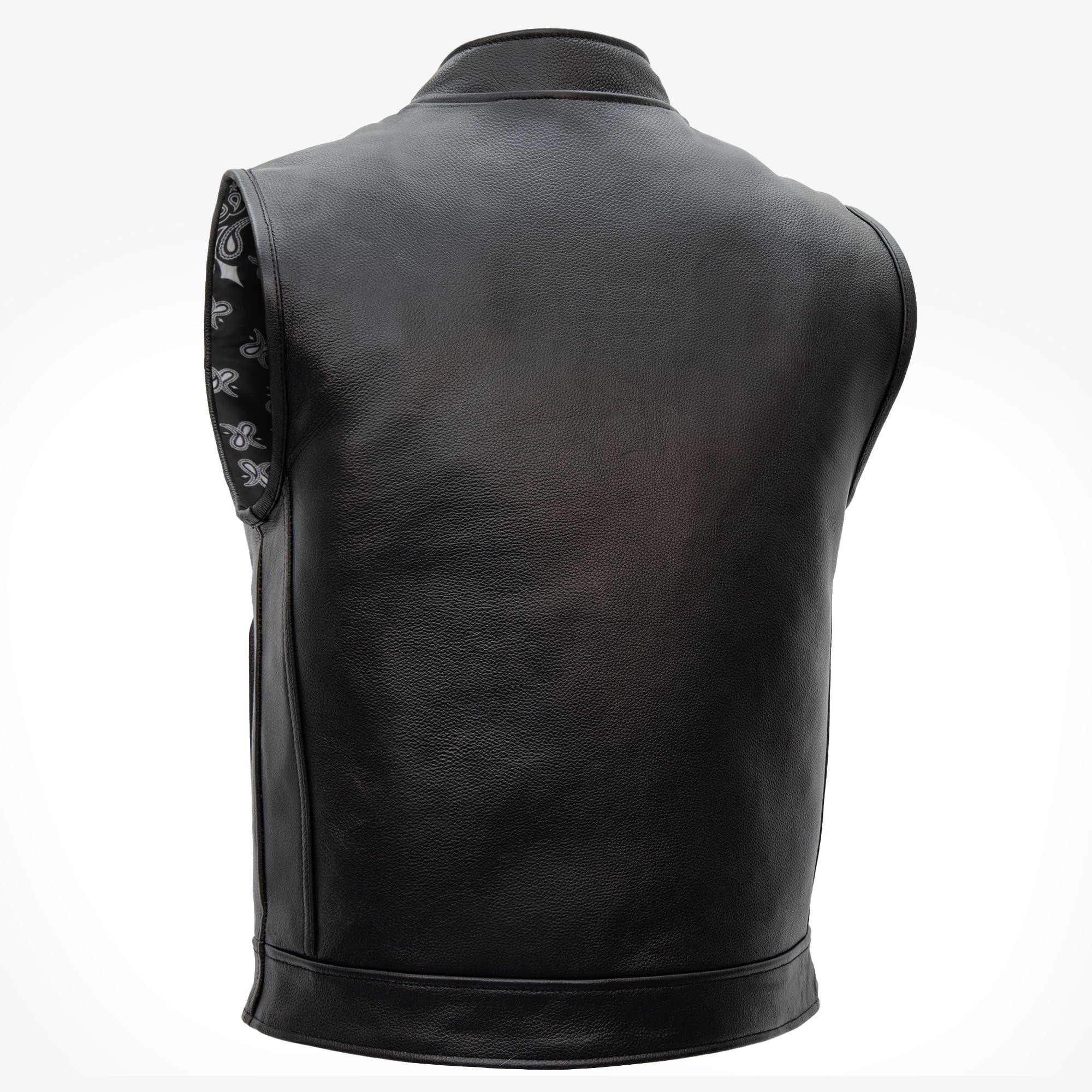 VEST M PAISLEY BLK LINER CC – Hot Leathers