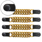 VXA1002- 4 PC SET VEST EXT ANTIQUE GOLD GOLD 4