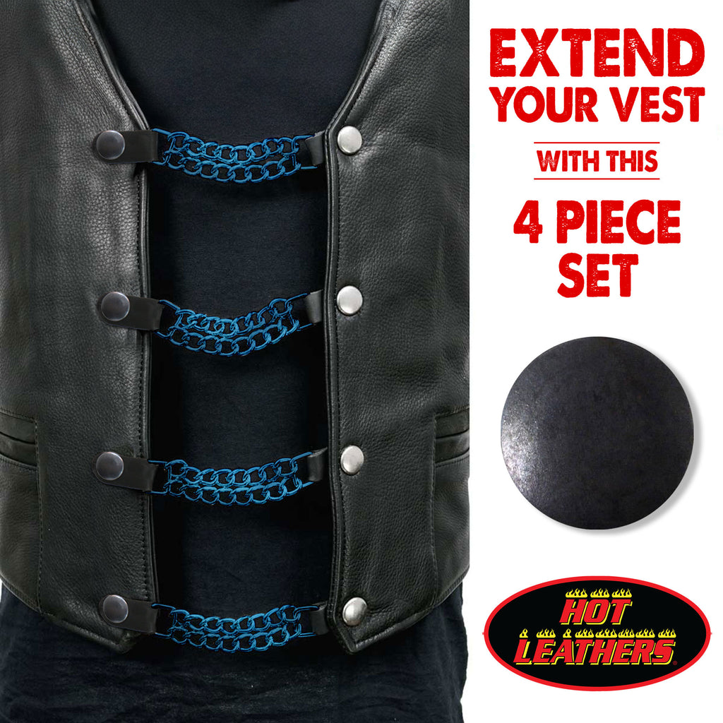 VXA1008- 4 PC SET VEST EXT CANDY BLUE BLUE 4