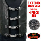VXC1003- 4 PC SET VEST EXT 44 MAGNUM SILVER 4