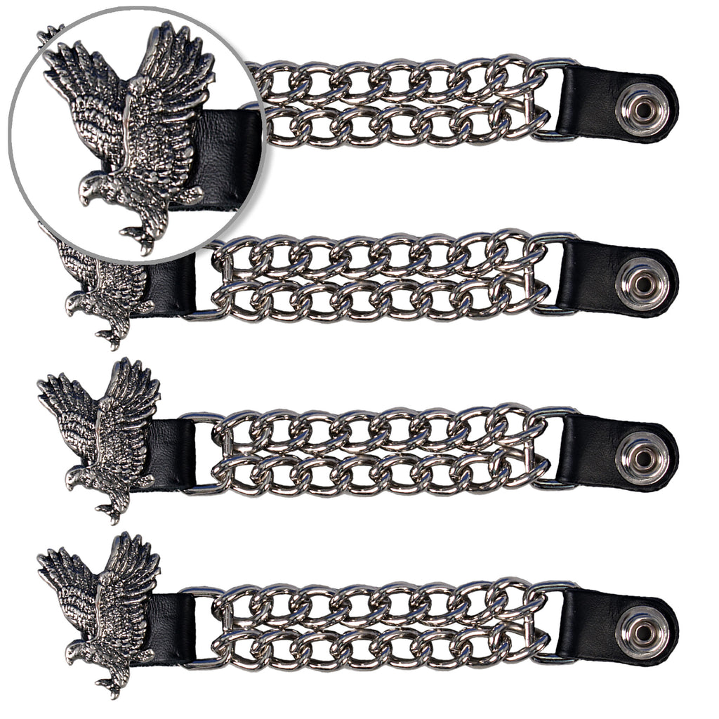 VXC1004- 4 PC SET VEST EXT FLYING EAGLE SILVER 4