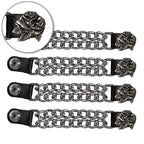 VXC1022- 4 PC SET VEST EXT ROSE SILVER 4