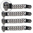 VXC1024- 4 PC SET VEST EXT SKULL 4