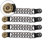 VXC1034- 4 PC SET VEST EXT 12 G SHOTGUN SHELL SILVER 4