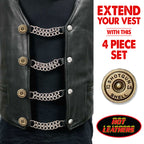 VXC1034- 4 PC SET VEST EXT 12 G SHOTGUN SHELL SILVER 4