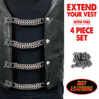 VXC1040- 4 PC SET VEST EXT WE THE PEOPLE SILVER 4