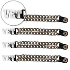 VXC1043- 4 PC SET VEST EXT VET SILVER 4